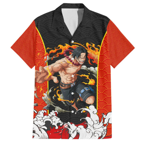 Portgas DAce One Piece Hawaiian Shirt Anime Japan 1.jpg