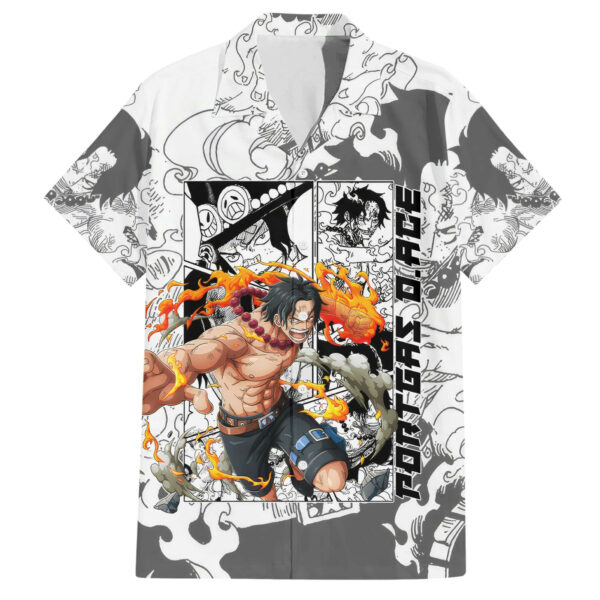 Portgas DAce One Piece Hawaiian Shirt Anime Mix Manga 1.jpg