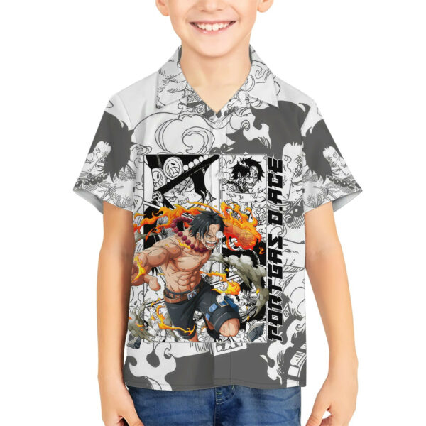 Portgas DAce One Piece Hawaiian Shirt Anime Mix Manga 5.jpg