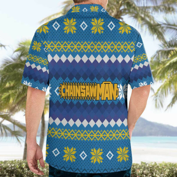 Power Chainsaw Man Hawaiian Shirt Anime Mix Christmas 4.jpg