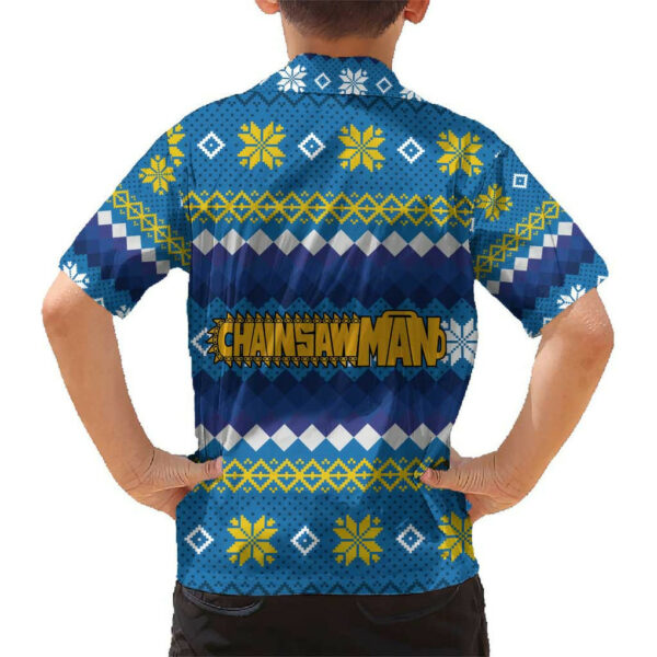 Power Chainsaw Man Hawaiian Shirt Anime Mix Christmas 6.jpg