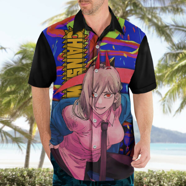 Power Chansaw Man Hawaiian Shirt 3.jpg