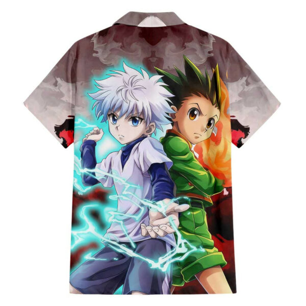 Power Duo Gon Killua Hunter X Hunter Hawaiian Shirt Anime 2.jpg