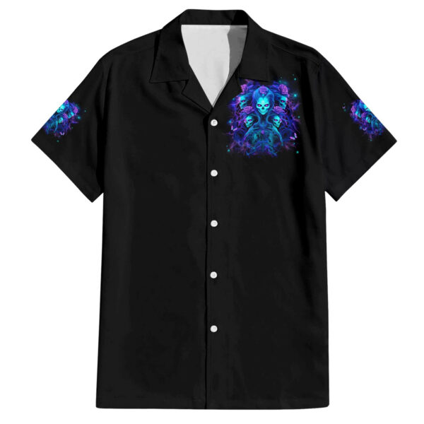 Rose Skull Hawaiian Shirt Four Out Of The Five Voices In My Head Think You An Idiot 2.jpg