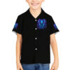 Rose Skull Hawaiian Shirt Four Out Of The Five Voices In My Head Think You An Idiot 5.jpg