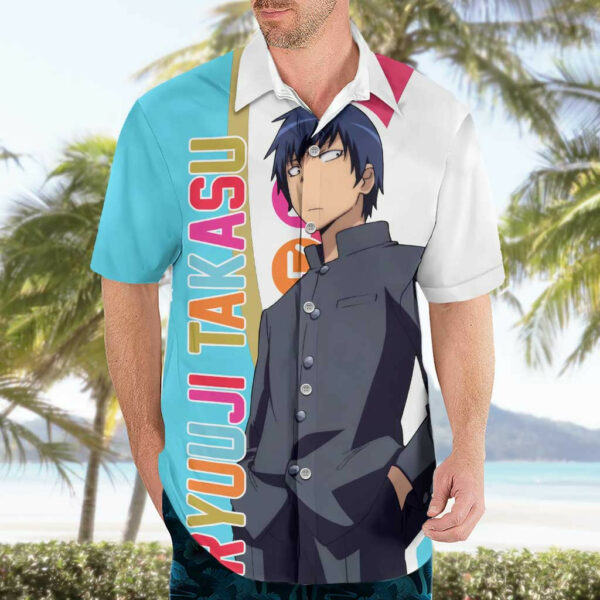 Ryuuji Takasu Toradora Hawaiian Shirt Anime 3.jpg
